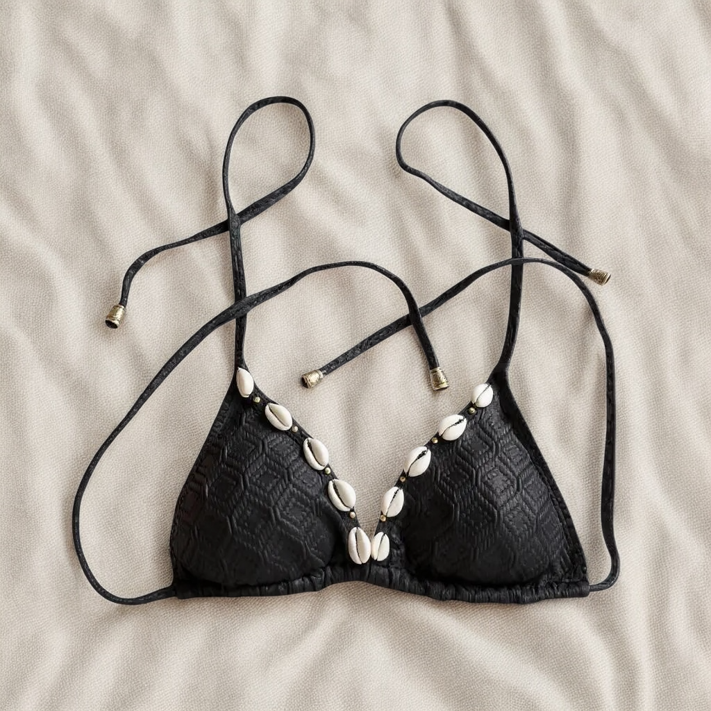 The Shelly Triangle Bikini Top