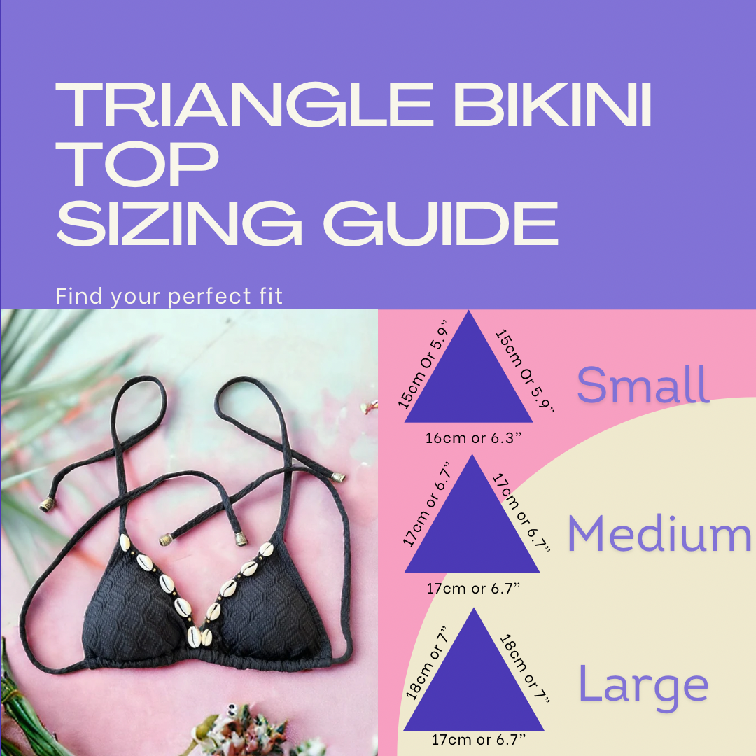 The Shelly Triangle Bikini Top