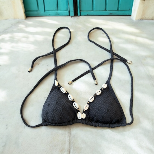 The Shelly Triangle Bikini Top